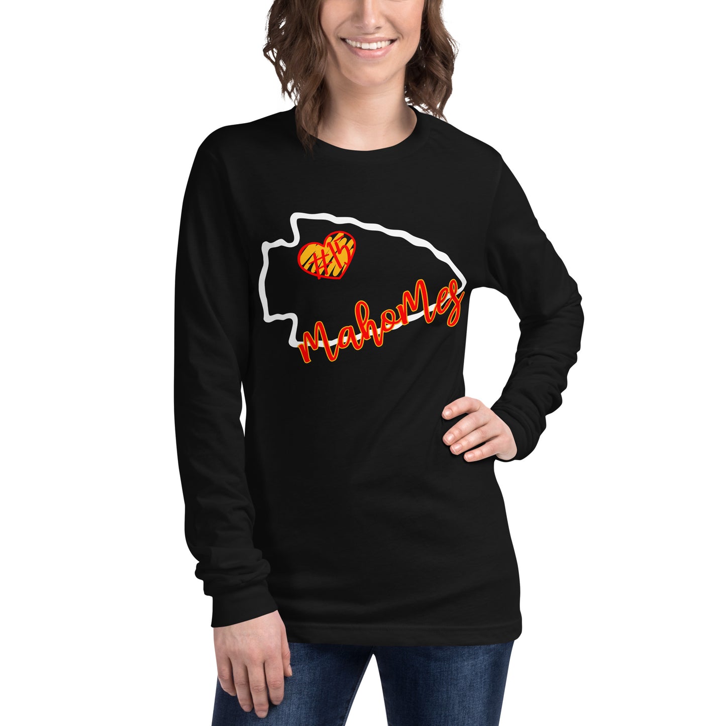 Love Mahomes Unisex Long Sleeve Tee