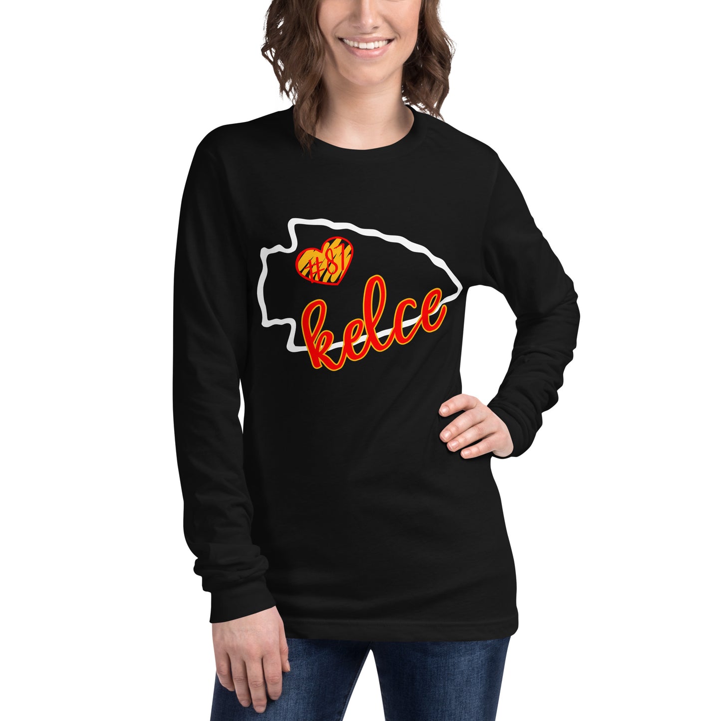 Love Kelce Unisex Long Sleeve Tee