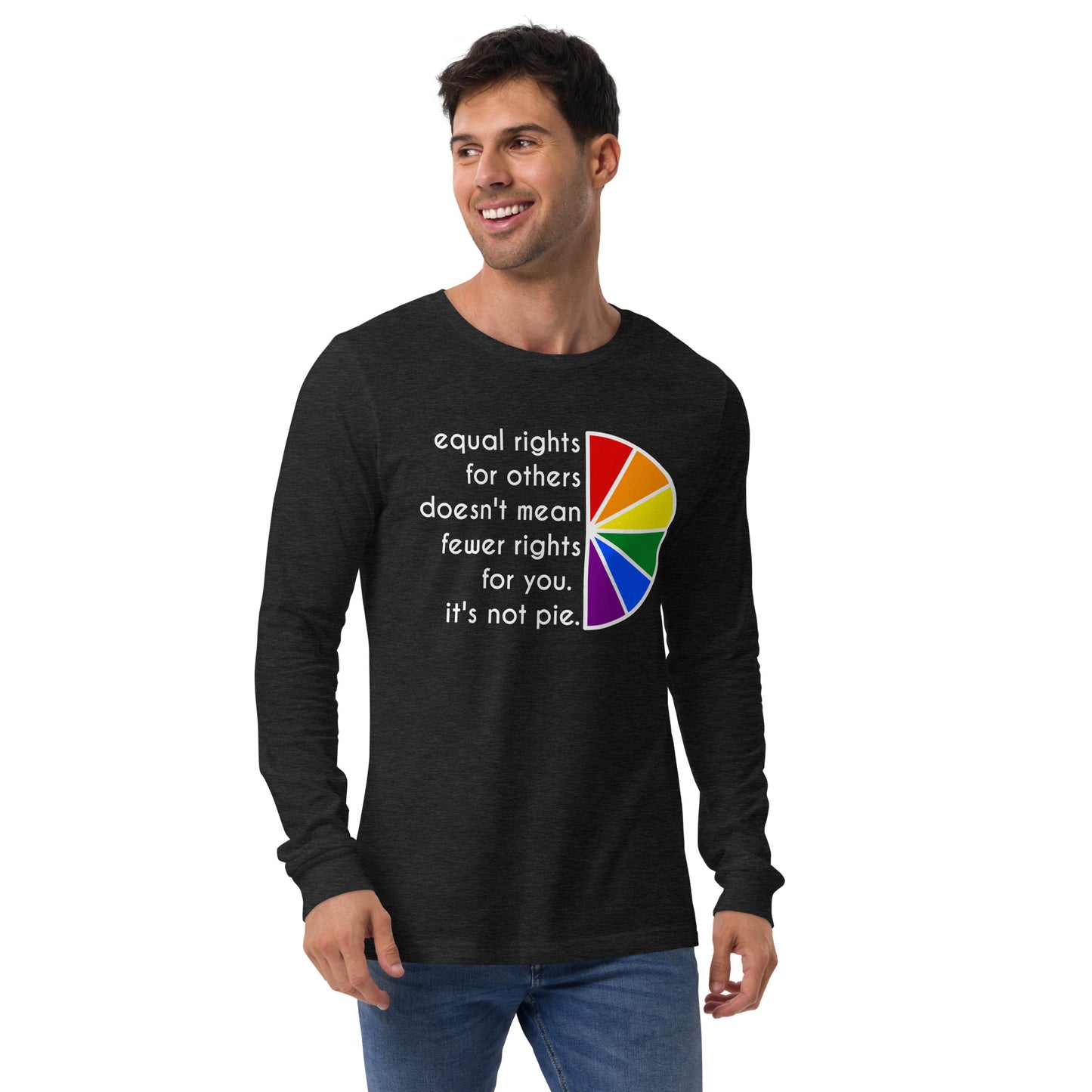 It's Not Pie Unisex Long Sleeve Tee