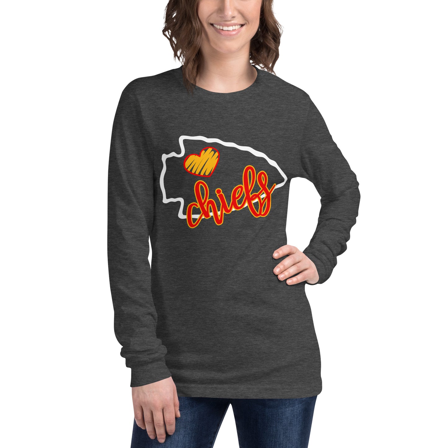 Love Chiefs Unisex Long Sleeve Tee