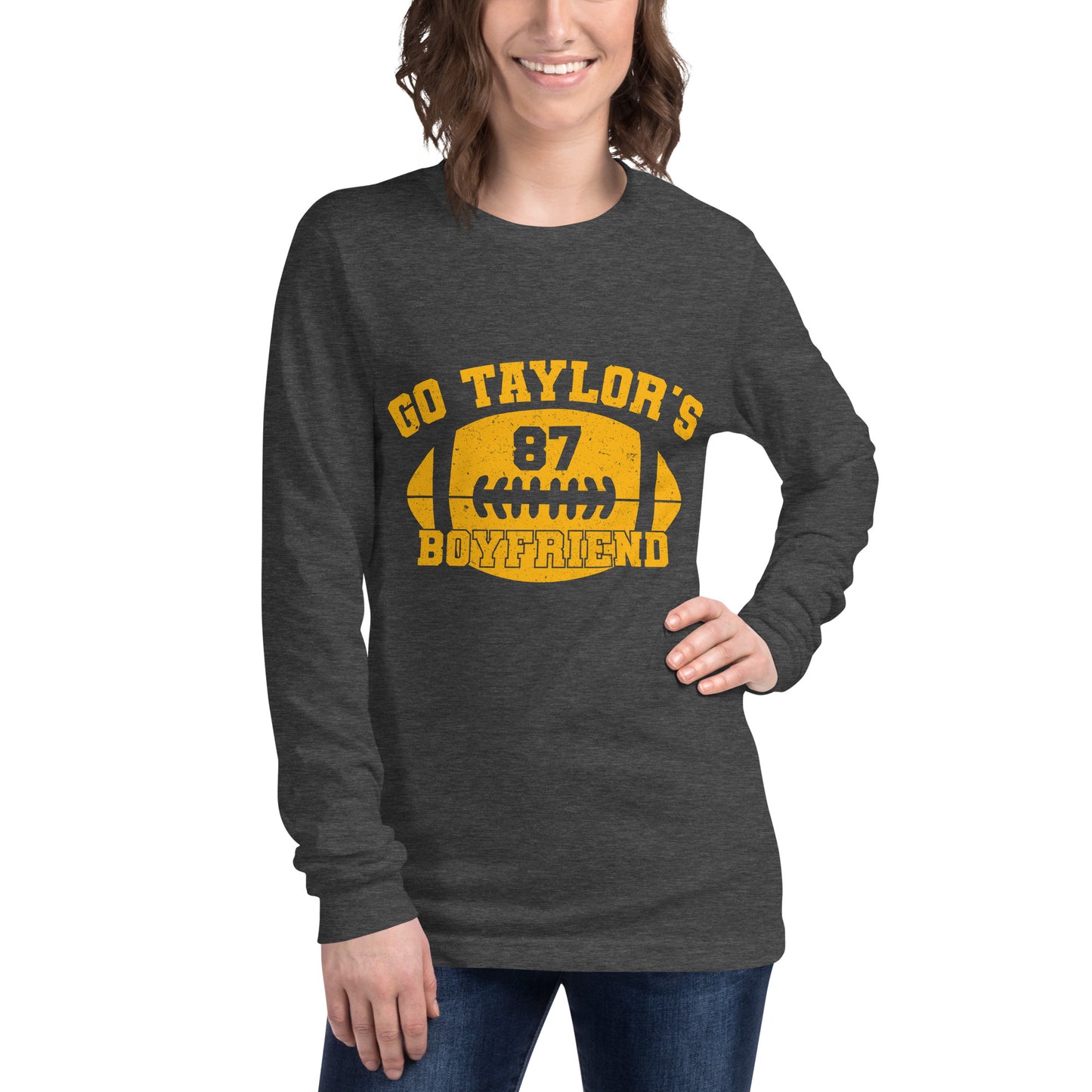 Go Taylor's Boyfriend Unisex Long Sleeve Tee