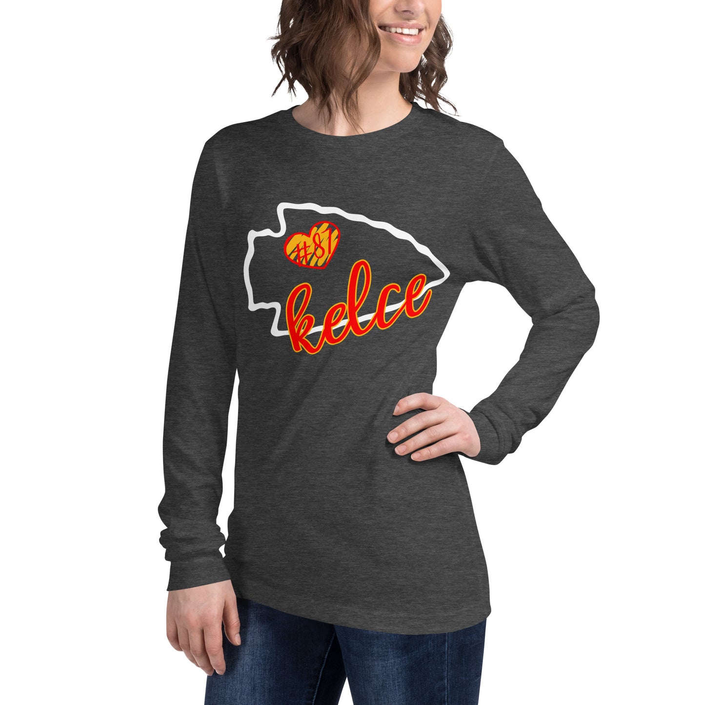 Love Kelce Unisex Long Sleeve Tee