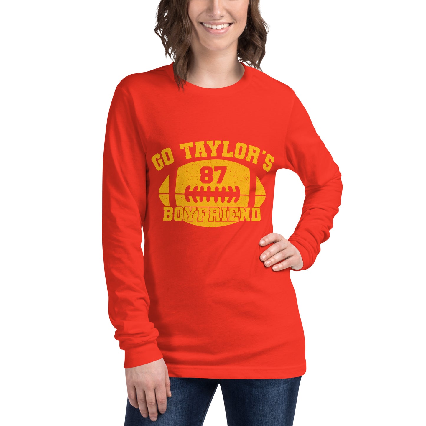 Go Taylor's Boyfriend Unisex Long Sleeve Tee