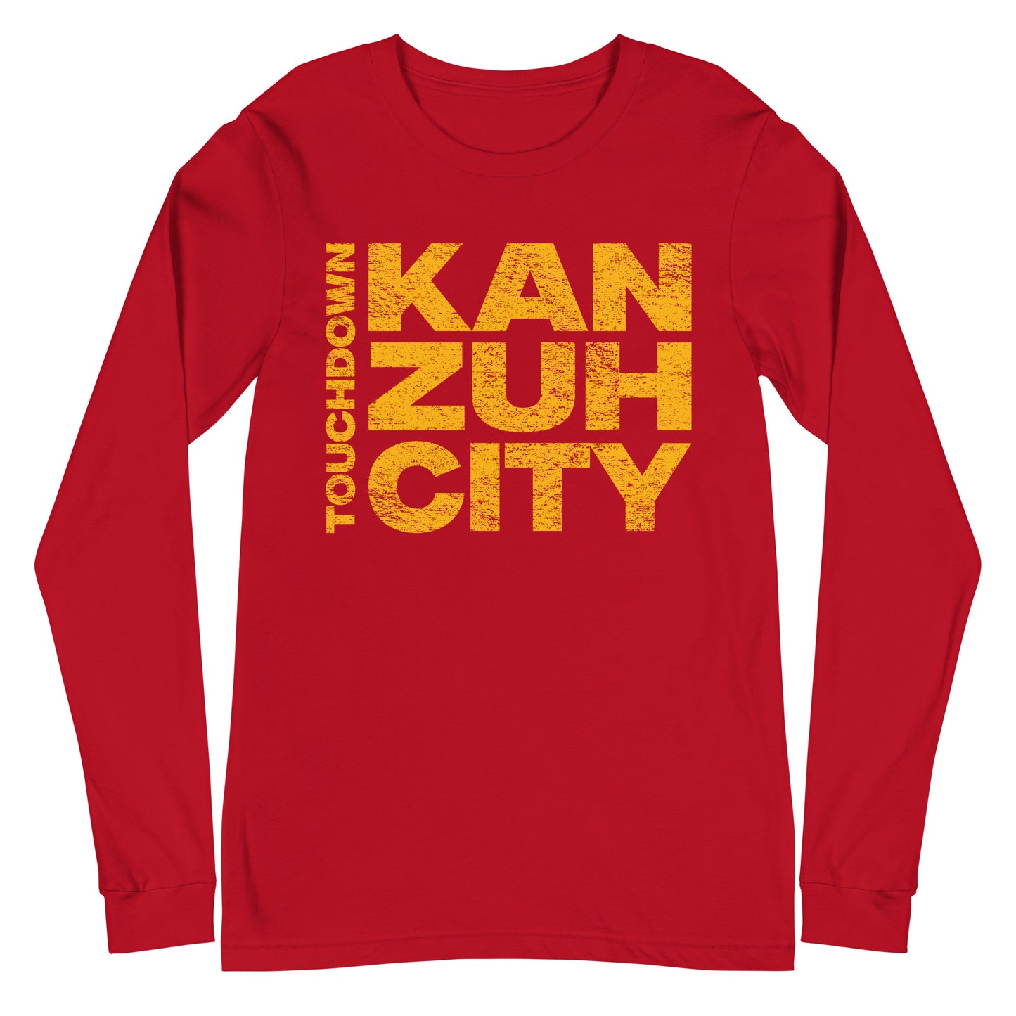 Touchdown KAN ZUH CITY! Unisex Long Sleeve Tee