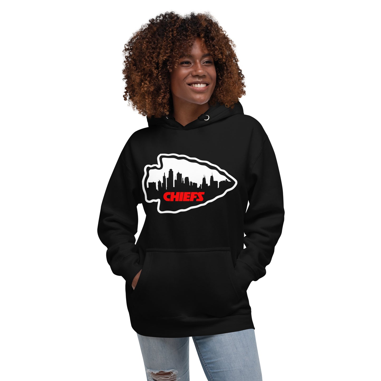 Chiefs Arrowhead Skyline Unisex Hoodie