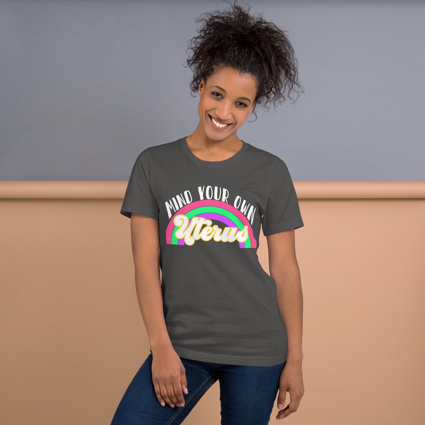 Mind Your Own Uterus Unisex t-shirt