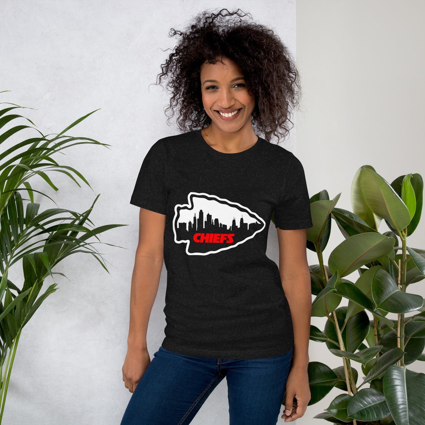 Chiefs Arrowhead Skyline Unisex t-shirt