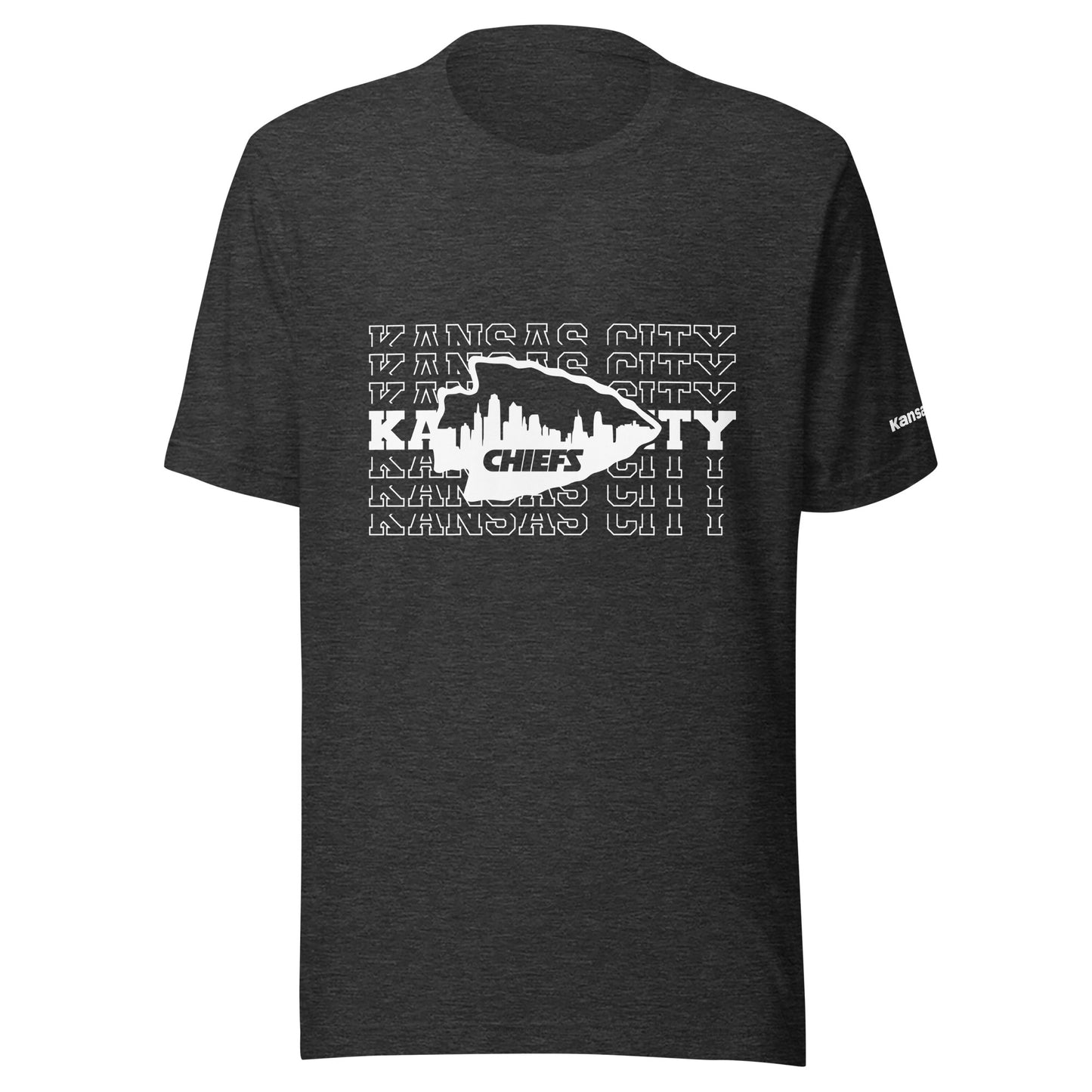 Stacked Kansas City Arrowhead Unisex t-shirt