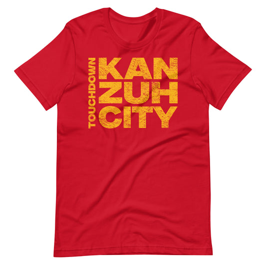 Touchdown KAN ZUH CITY! Unisex t-shirt