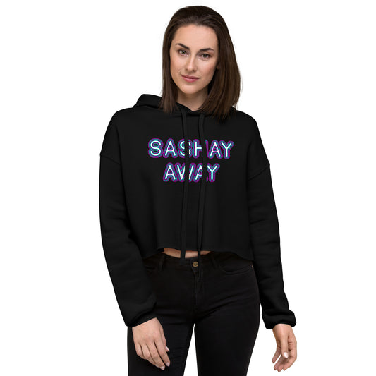 Sashay Away Cropped Hoodie