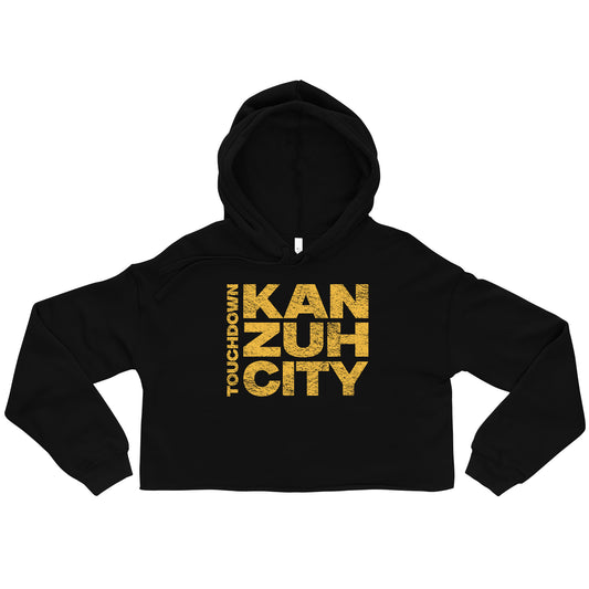 Touchdown KAN ZUH CITY! Cropped Hoodie