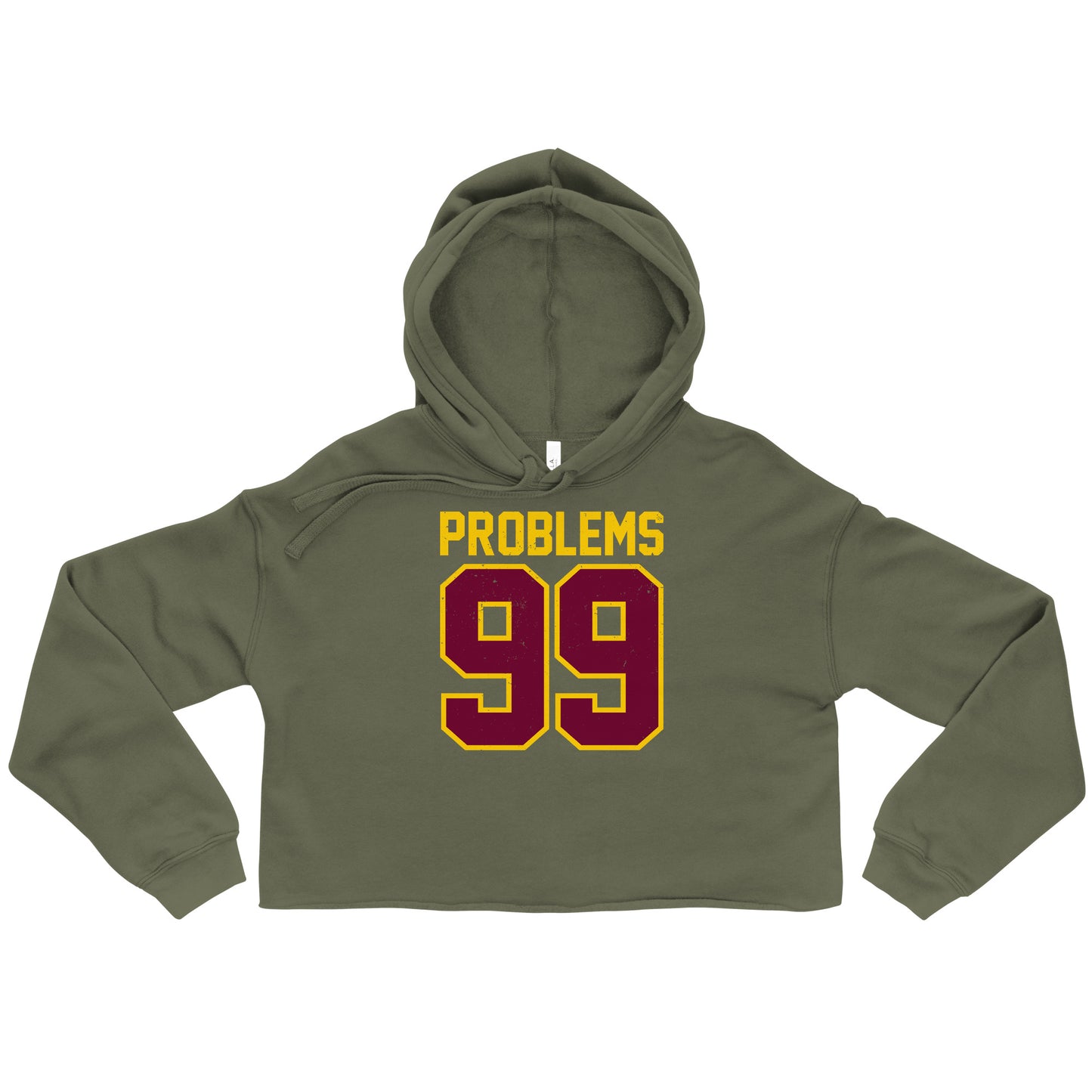 99 Problems Cropped Hoodie