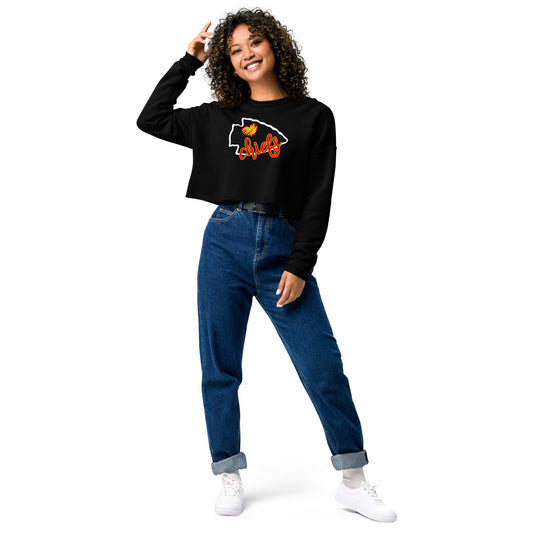 Love Chiefs Cropped Sweatshirt