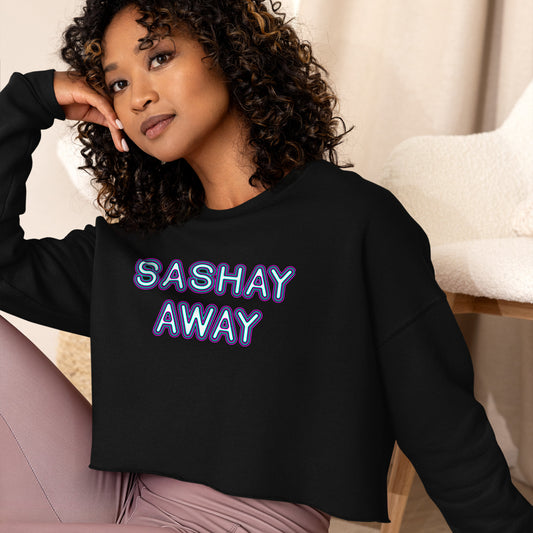 Sashay Away Cropped Sweatshirt