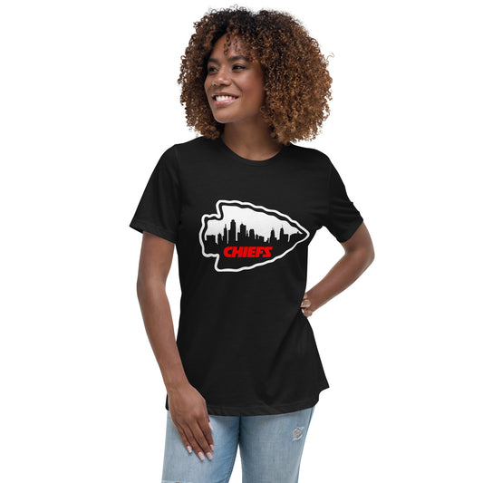 Chiefs Arrowhead Skyline Relaxed T-Shirt