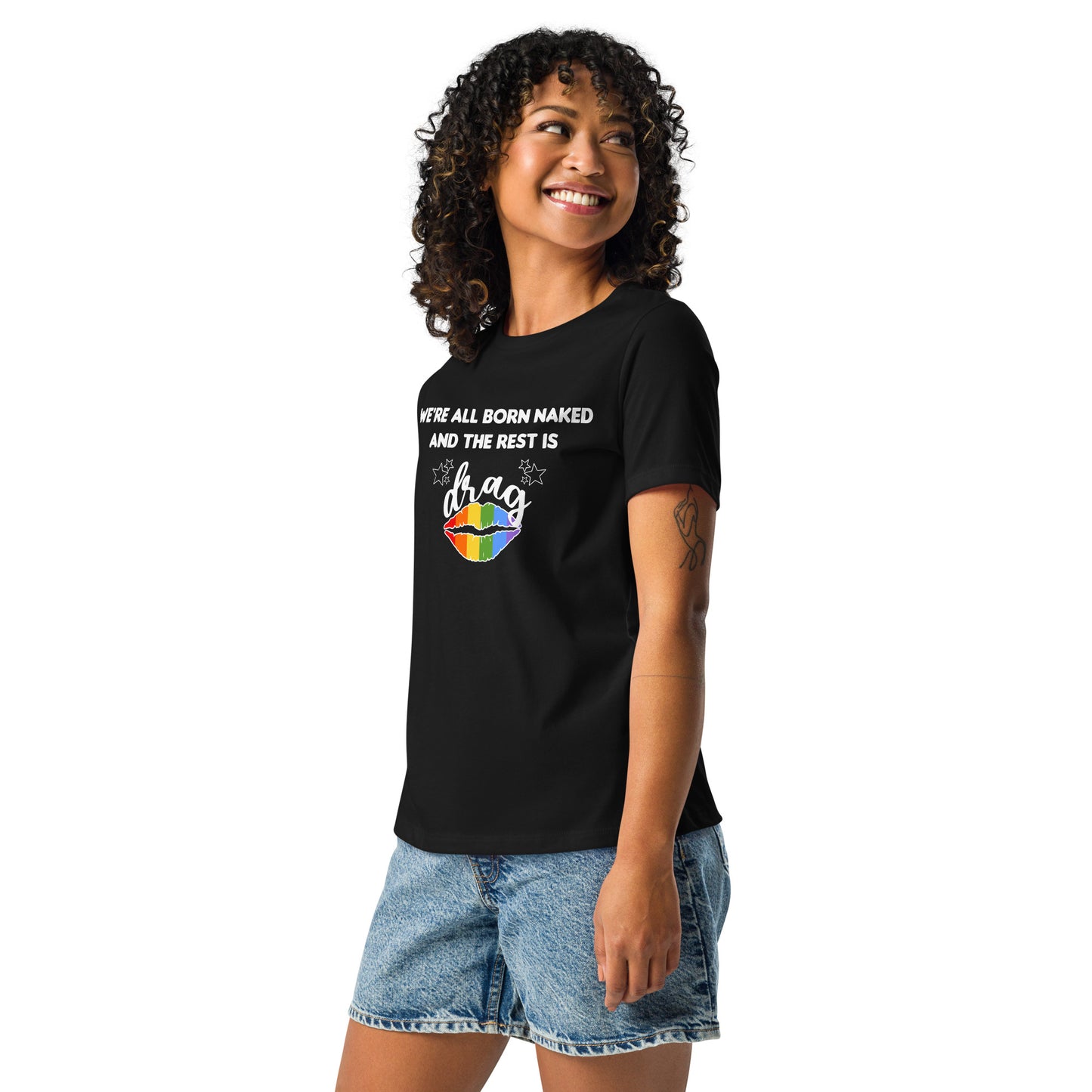 We're All Born Naked Relaxed T-Shirt