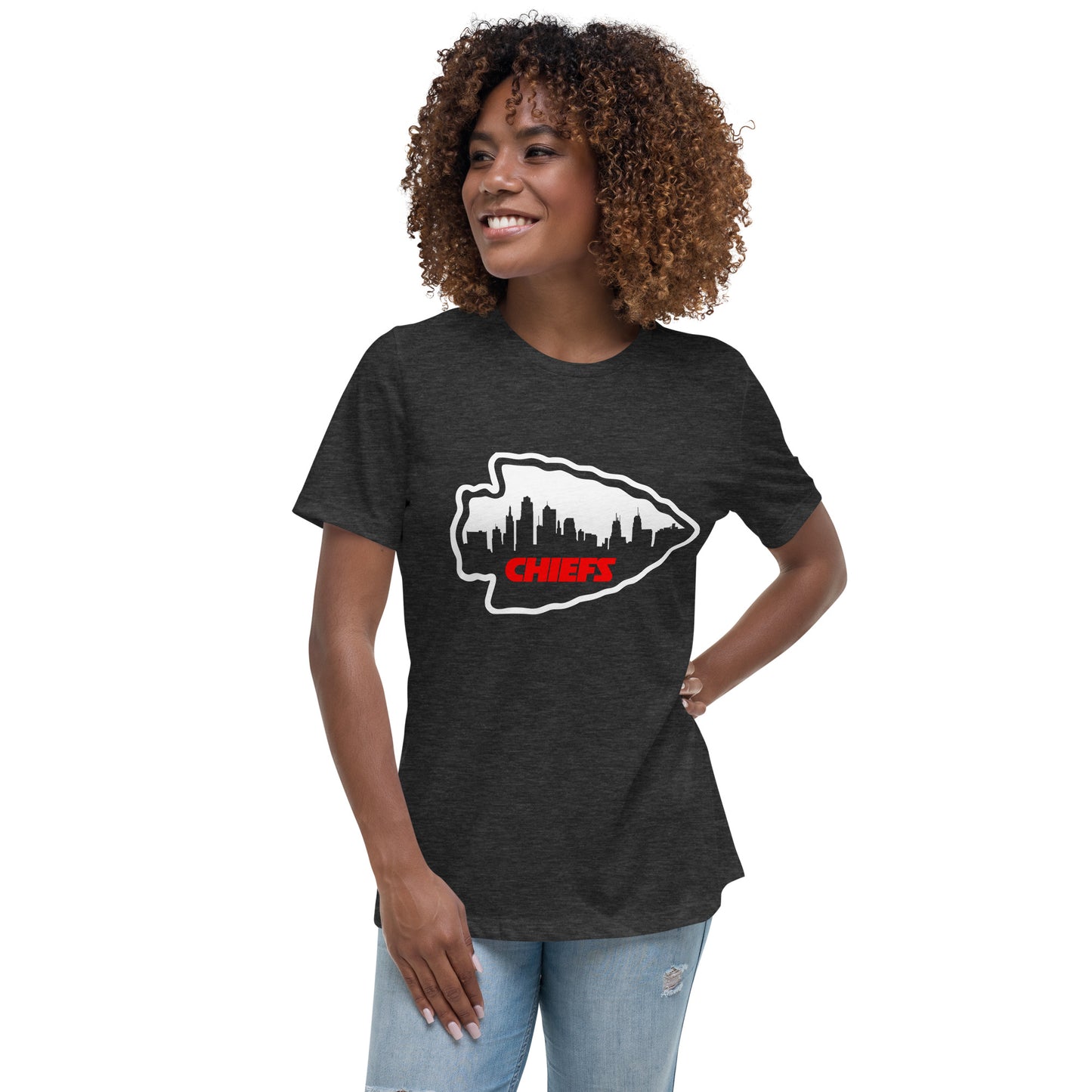 Chiefs Arrowhead Skyline Relaxed T-Shirt